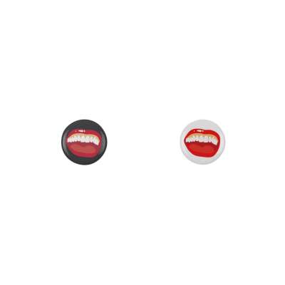 HAHAHA en noir et blanc.
Badges pour affichez votre bonne humeur !