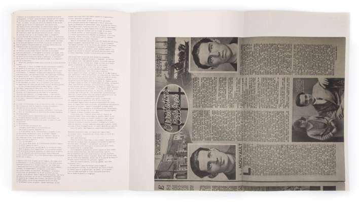 Emmanuel Bove Arrestations célèbres Éditions cent pages Fac-similé de Détective 15 octobre 1936 Arrestation de Mouvault
