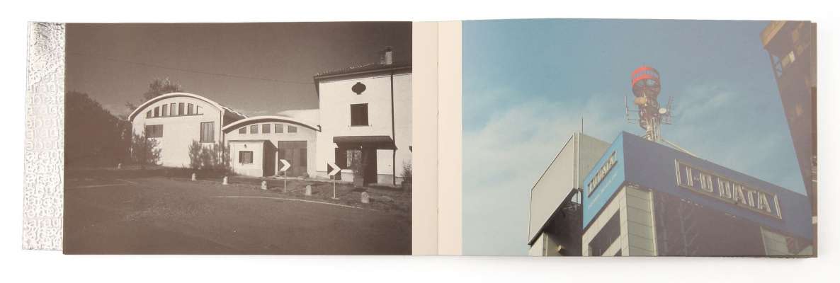 Denis Vedelago Parages Éditions cent pages page intérieure photographies noir et couleur