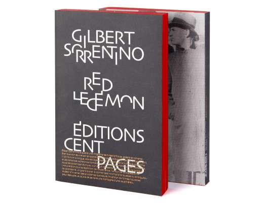 Gilbert Sorrentino Red le démon Éditions cent pages collection Rouge-Gorge traduction Bernard Hœpffner Couverture