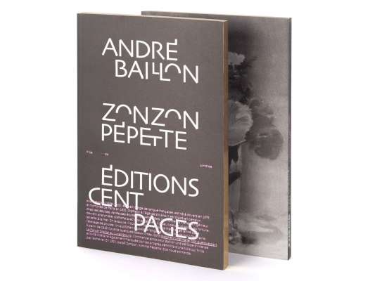 André Baillon Zonzon Pépette  Éditions cent pages collection Rouge-Gorge Couverture