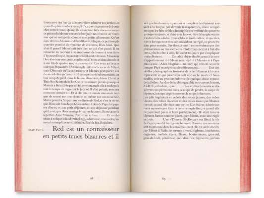 Gilbert Sorrentino Red le démon Éditions cent pages Chapitre XVIII