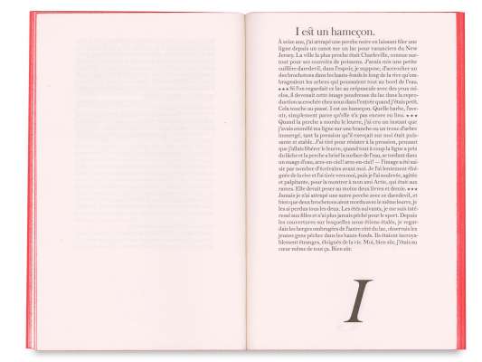 Gilbert Sorrentino Splendide-Hôtel Éditions cent pages Lettre I: I est un hameçon