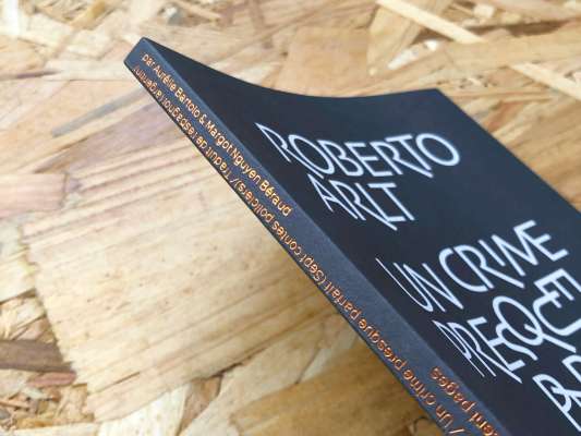 La couverture du livre un crime presque parfait de Roberto Arlt