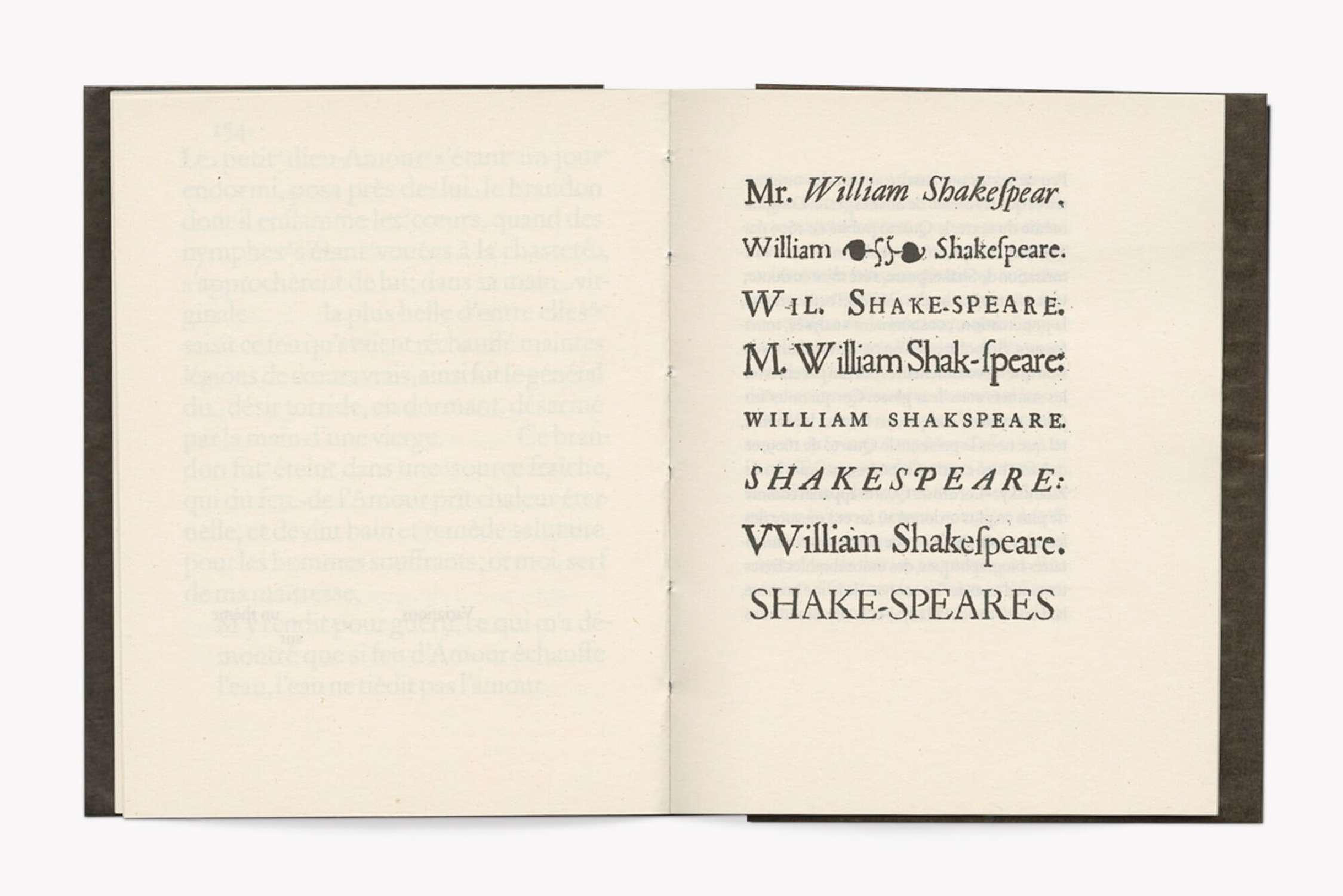 William Shakespear - Sonnets Sonnets Editions Cent Pages - interieur shakespear compositio SP millot