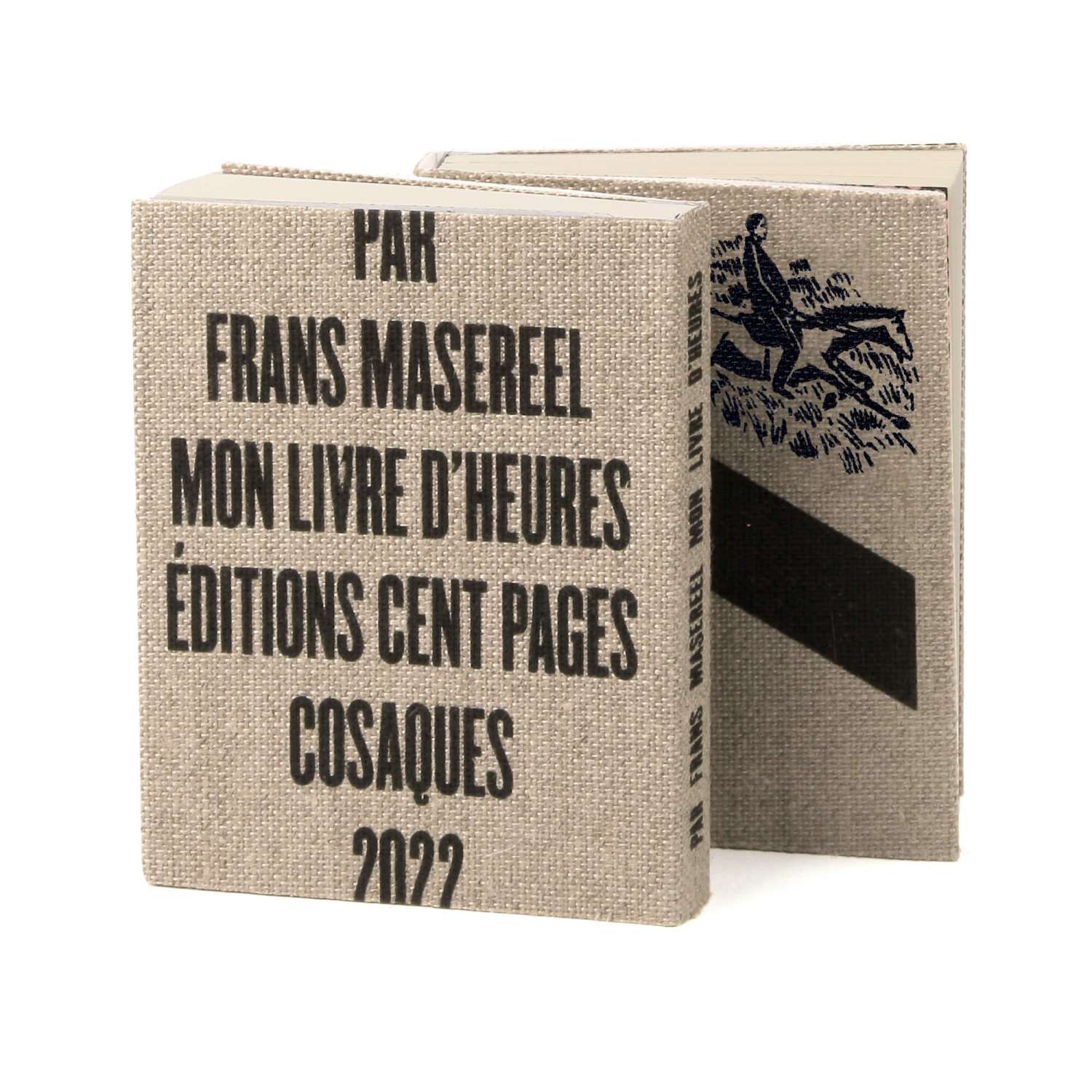 Frans Masereel Mon livre d'heures Éditions cent pages livre objet page intérieure bois gravé