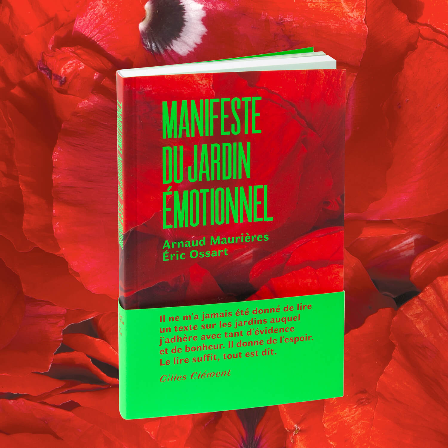 Le Manifeste du Jardin émotionnel, un livre pop sur les jardins de Arnaud Maurières et Eric Ossart signé Ich&Kar 